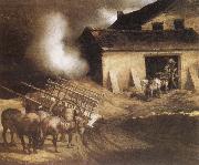 Theodore Gericault The Quicklime Works oil painting